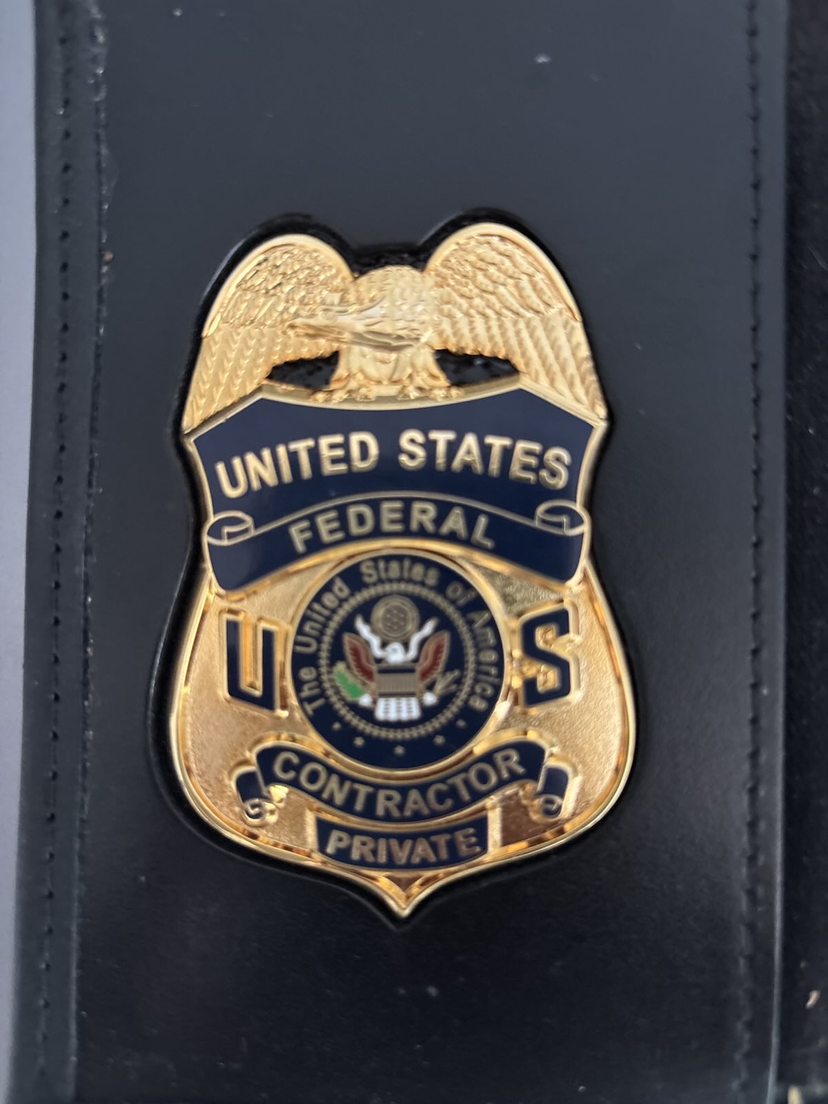 Devin Mallonee — Federal ID Badge