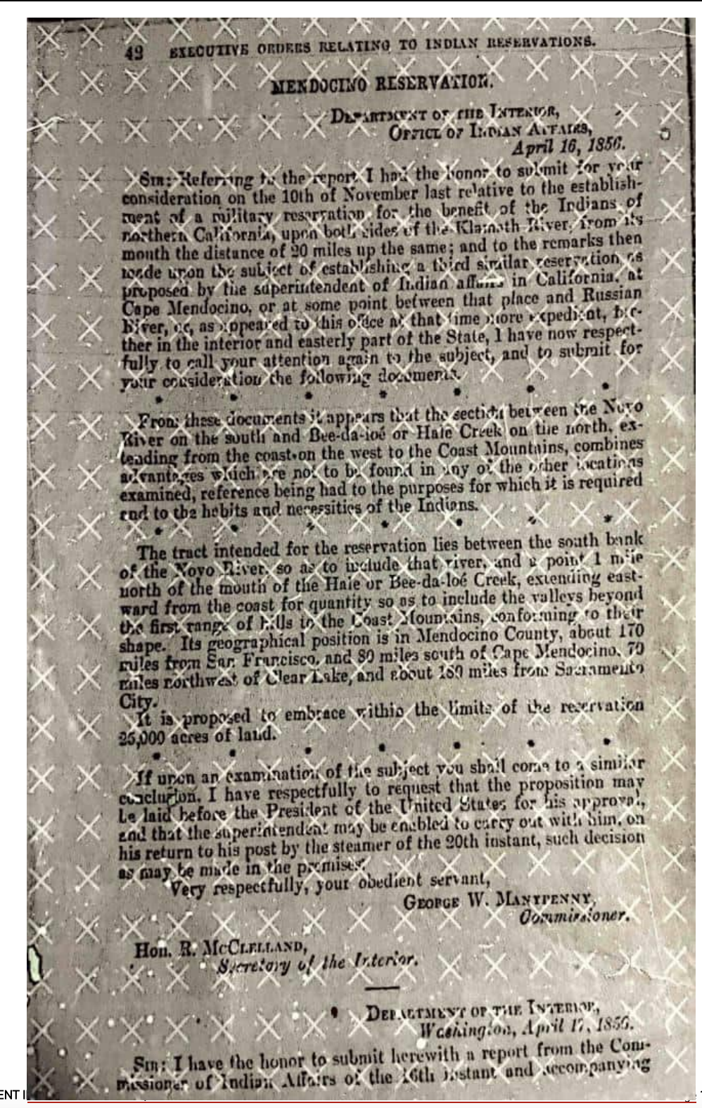 Executive Order 1